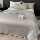 Ljojo Lightweight Cooling Comforter: Soft Smooth Air Condition Blanket for Summer