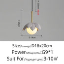 Ljojo LED Pendant Lights for Study Room, Bedroom, Bar, Living Room - Modern Indoor Chandelier