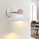 Ljojo Loft Industrial Bedside LED Wall Lights Iron Lampshade Sconce