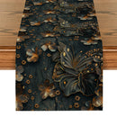 Ljojo 3D Effect Table Runner for Farmhouse Dining and Wedding Decor