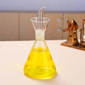 Ljojo Leak-proof Glass Oil Pot Seasoning Bottle for Kitchen Storage and Cooking