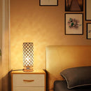 Ljojo Luxury Crystal Table Lamp Touch Dimmable USB Charging Eye Protection