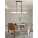 Italian Marble Pendant Light: Modern Minimalist Luxury Dining Table & Bar Island Strip Light by Ljojo