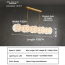 Ljojo Marble Pendant Light with Gold Brass Finish for Home, Hotel, and Bar Decor
