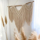 Ljojo™ Boho Macrame Wall Hanging Tapestry - Hand-Woven Bohemian Home Decor