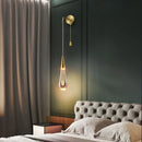 Ljojo LED Wall Lamps Bedroom Living Room Stair Hallway Night Light Gold Black