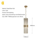 Ljojo Luxury Glass Pendant Light Chandelier for Home/Commercial Decor
