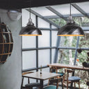 Ljojo Loft Iron Pendant Lights: Industrial Retro Kitchen Hanging Lamp
