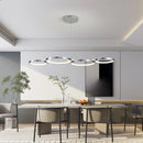 Living Room Chandelier: Dimmable Gold LED Pendant Light by Ljojo