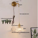 Ljojo LED Wall Lights Bar Clear Glass Bedside Lamp Stair Light Fixtures