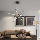 Ljojo Line Chandelier: Simple, Personalized Fashion for Living Room, Bedroom, Bar, Restaurant