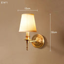 Copper Chandelier French Retro Pendant Lighting | Ljojo