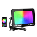 Ljojo™ RGB Smart Floodlight: 16 Million Colors, Adjustable, Wireless Connectivity