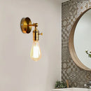 Golden Valley Industrial Wall Sconce Light for Living Room, Bedroom & Hallway by Ljojo