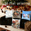 Cute Animal Print Pillow Covers by Ljojo: Festive Home Decor for Sofa, Bedroom, Car