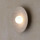 New Denmark Designer Wabi Sabi Round Wall Lamp LED for Bedroom Aisle Corridor by Ljojo