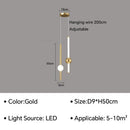 Modern LED Chandelier for Living Room Bedroom | Ljojo Simple Pendant Lamp Fixture