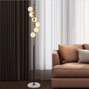 LED Floor Lamp Adjustable Brightness Modern Standing Lamp for Bedroom Living Room Ljojo