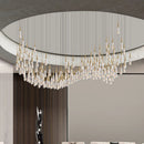 Crystal Pendant Chandelier | Nordic Designer Art Lighting for Hotel Lobby | Ljojo