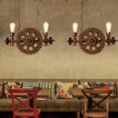 Ljojo Industrial Metal Wall Lamp: Postmodern Led Chandeliers for Living Room & Bedroom