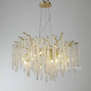 Ljojo Luxe Nano Electroplating Crystal Tassel Chandelier LED Lamp