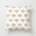Ljojo Mid Century Geometry Abstract Pillow Case for Home Sofa Decor