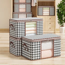 Ljojo™ Large Capacity Foldable Storage Box with Handles and Zipper