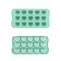 Ljojo 15-Hole Heart-Shaped Chocolate Silicone Mold for Baking and Candy Making