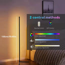 Ljojo LED Floor Lamp RGB Remote Control Stand Light - 100/150cm