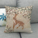 Easter Bunny Eggs Printed Pillow Covers 45x45cm - Ljojo Easter Decorations
