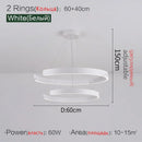 Ljojo Minimalist C-shaped Pendant Light for Restaurant Bar, Bedroom, and Living Room