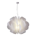 Nordic White Flower Acrylic Shade Hanging Pendant Light for Home Decor by Ljojo