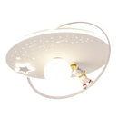 Astronaut Ceiling Light Modern Cartoon Children's Bedroom Fixture - Ljojo