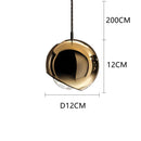Modern Gold LED Pendant Lights Kitchen Fixtures Luxe Dining Room Chandelier Ljojo