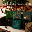 Christmas Trees Pillow Covers for Sofa Bedroom Car by Ljojo
