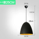 Industrial Black Ceiling Pendant Lamp E27 for Restaurant Dining | Ljojo