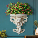 Ljojo™ Music Angel Resin Vase Wall Sticker Ornaments for Home Livingroom Wall Decoration