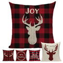 Linen Christmas Cushion Covers for Couch Living Room - Ljojo Glam Décor