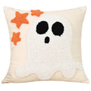 Ljojo 3D Ghost Easter Egg Embroidered Pillowcase Halloween Home Decor Pillow Covers