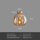 Modern LED Glass Ceiling Lights Chandelier for Home Indoor Bedroom Aisle Corridor E27 Lustre by Ljojo