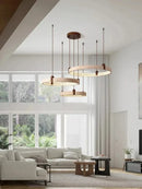 Wabi Sabi Stone Pendant Chandelier for Home Decor by Ljojo