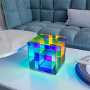 Ljojo LED Cube Table Lamp: Modern Decorative Atmosphere Light for Home