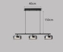 Nordic Glass Pendant Light Fixture for Dining Room by Ljojo - Modern Hanging Ceiling Lamp