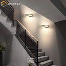 LED Outdoor Square Wall Lamp Modern Garden Lighting by Ljojo