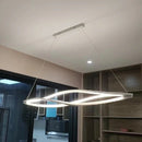 Ljojo Minimalist Aluminum LED Pendant Lamp for Kitchen Dining Island Lighting