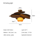 Japanese Retro Magic Bean Glass Led Pendant Lights Chandeliers by Ljojo