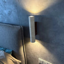 Travertine Sconce Light Hardwired With E27 Bulb for Bedroom Living Room by Ljojo
