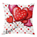 Ljojo Love Balloon Pattern Pillowcase - Romantic Home Room Decor & Gift
