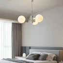 Nordic Designer Multi Head Glass Led Chandelier Hanging Light for Bedroom Living Room Dining Room from Ljojo