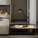 Ljojo Modern Rotatable Steel LED Floor Lamp for Living Room - Adjustable Standing Light
